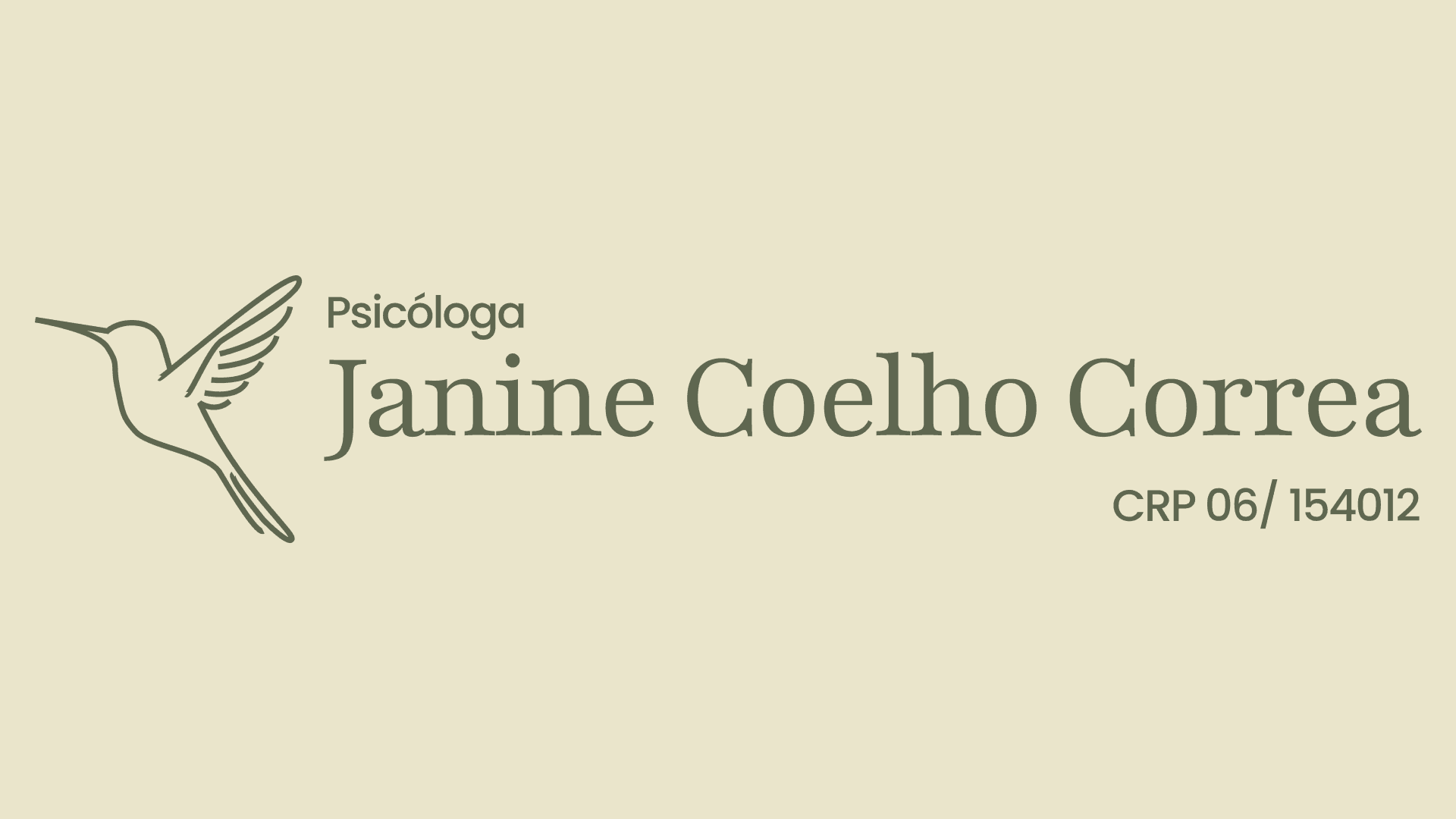 Site institucional da psicóloga